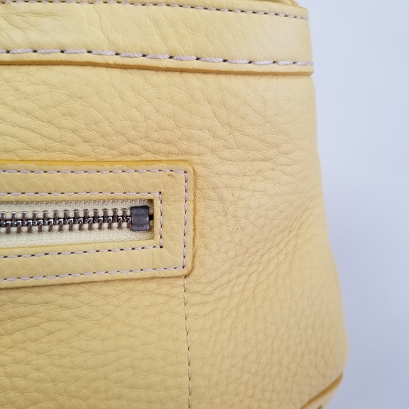 Coach Hamilton Pebbled Leather Satchel Bag Tags Imperfections - Picture 13 of 15